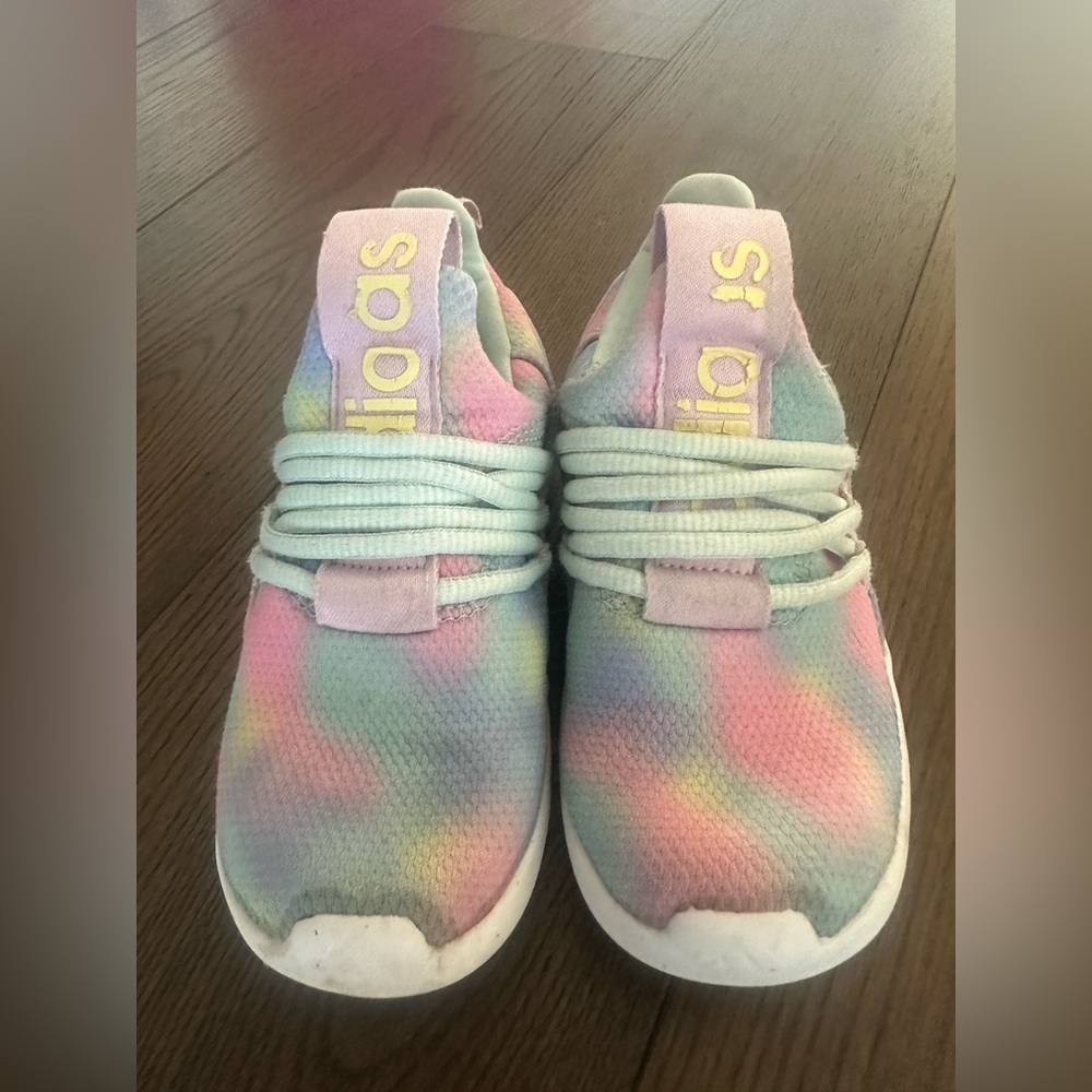 Adidas Kids lite racer girls size 12